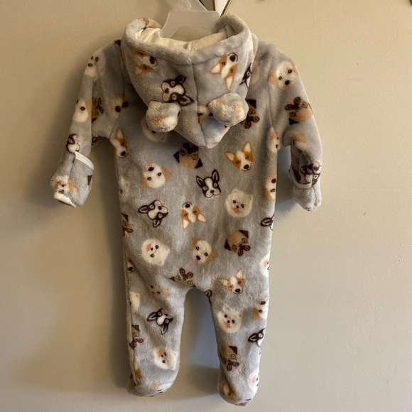 Fleece Zip Up Baby Suit - Picture 6 of 7